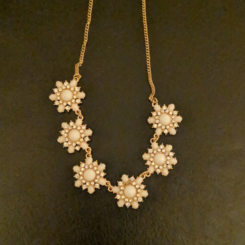 Floral Necklace - Costume Jewelry